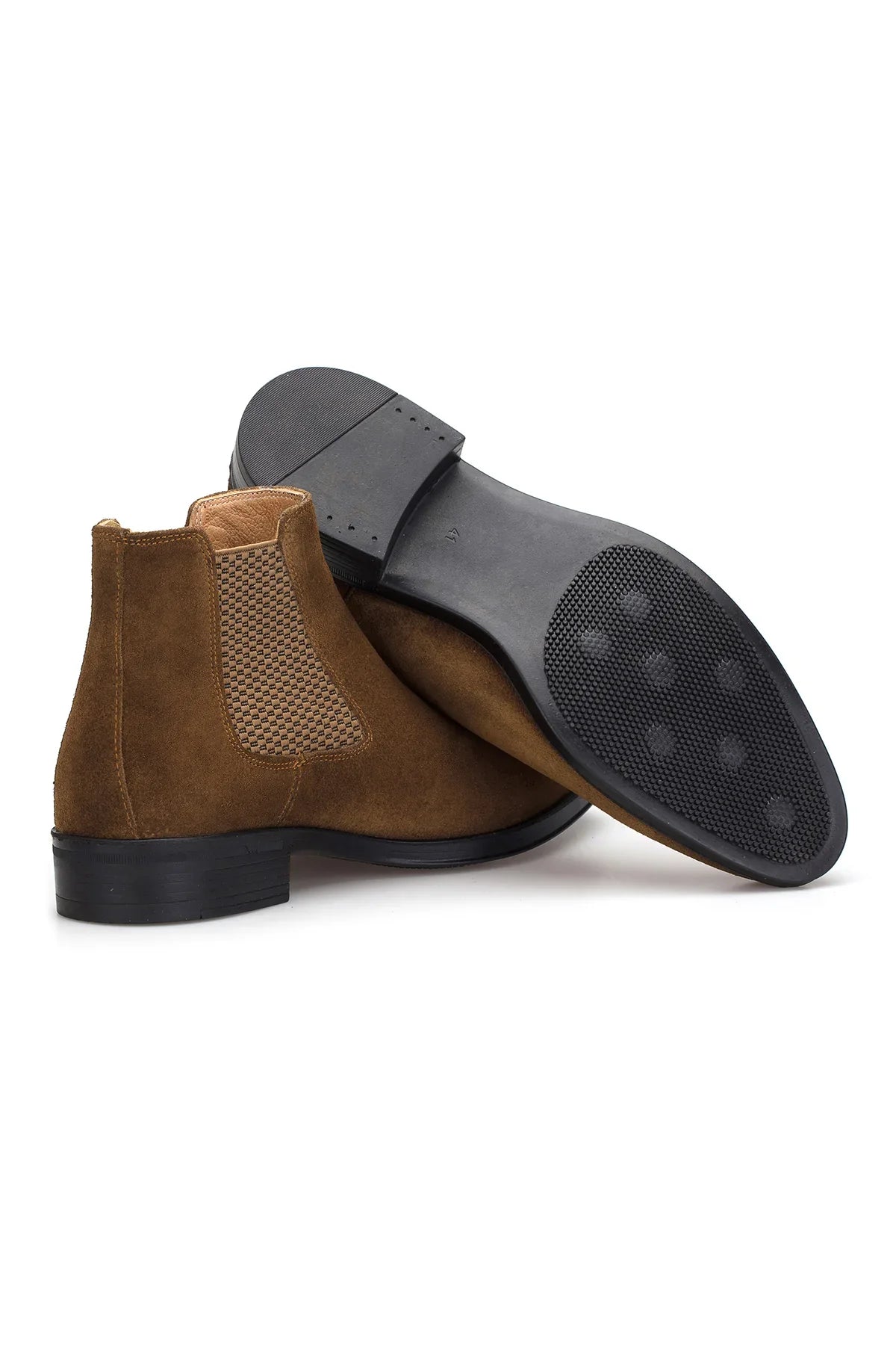 Chelsea Boot in Tobacco Braun, Rückansicht
