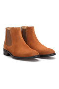 Wildleder Chelsea Boots Camel - Ganni & Armando