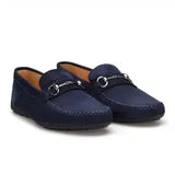 Gianni & Armando Designer Leder Navy Blau Mokassins 1033
