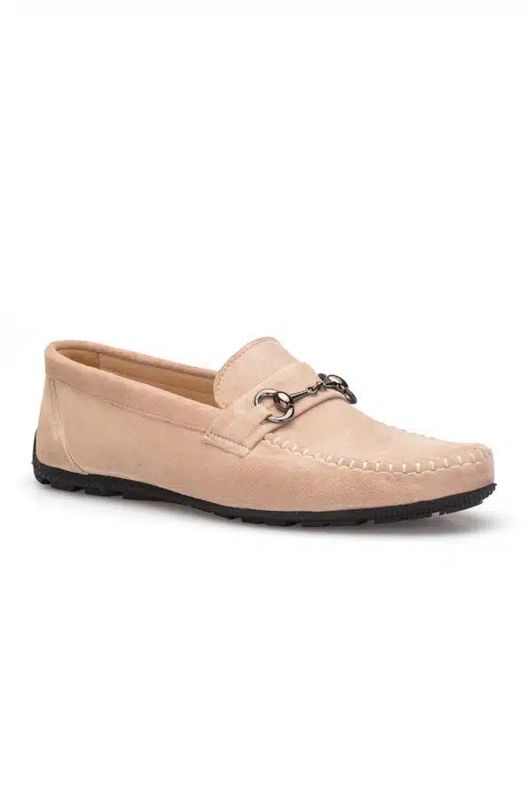 Gianni & Armando Designer Leder Mokassin Beige 1033