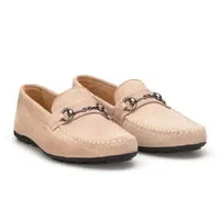 Gianni & Armando Mocassins Designer Cuir Beige 1033