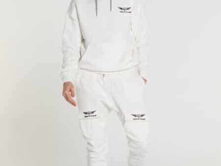 gianni armando herren trainingsanzug weiss