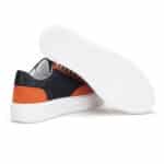 gianniarmando_herren_leder_sneakers_schwarz_orange