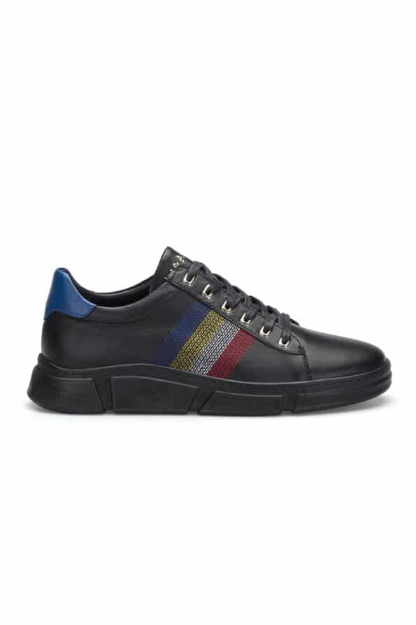 gianniarmando_herren_leder_sneakers_scwarz