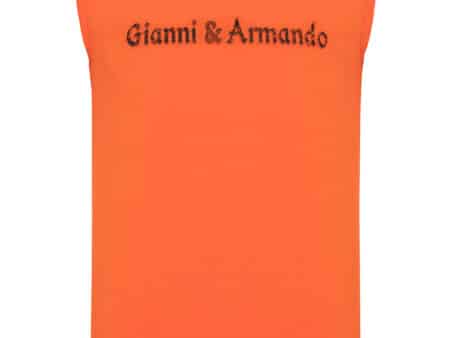 gianni armando designer tshirt armellos orange